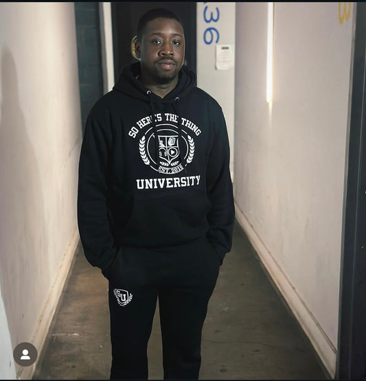 "S.H.T.T. University" Premium Over Sized Sweatsuit
